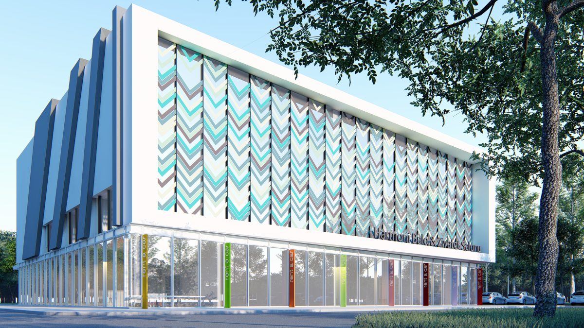 Rent A Car Merkezi, Mimari Proje, Kayseri