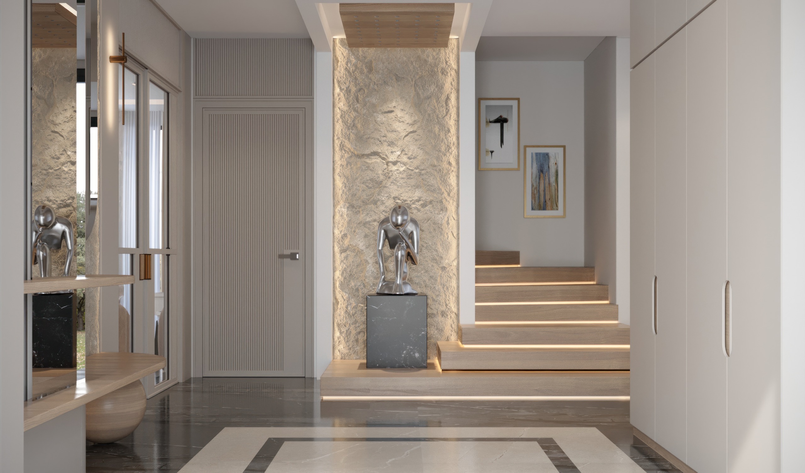 Villa, iç mekan tasarımı, villa mimarisi, kayseri proje